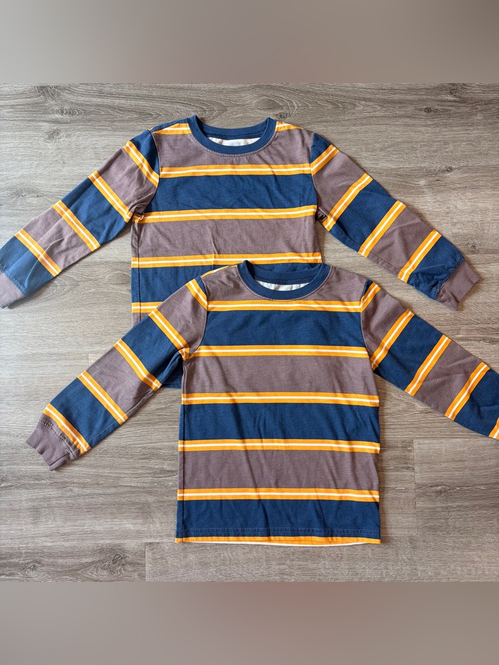 Carter's boys striped long sleeve shirts